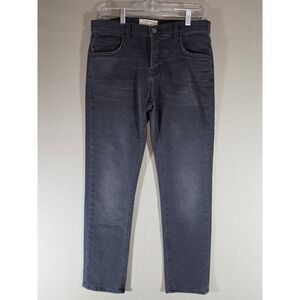 Current/Elliott The Stiletto Skinny Jeans Faded Black Grey Button Fly Size 26